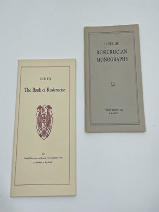 Lot of 106 Rosicrucian Order Master Monograph Newsletters & Lectures, and related ephemera