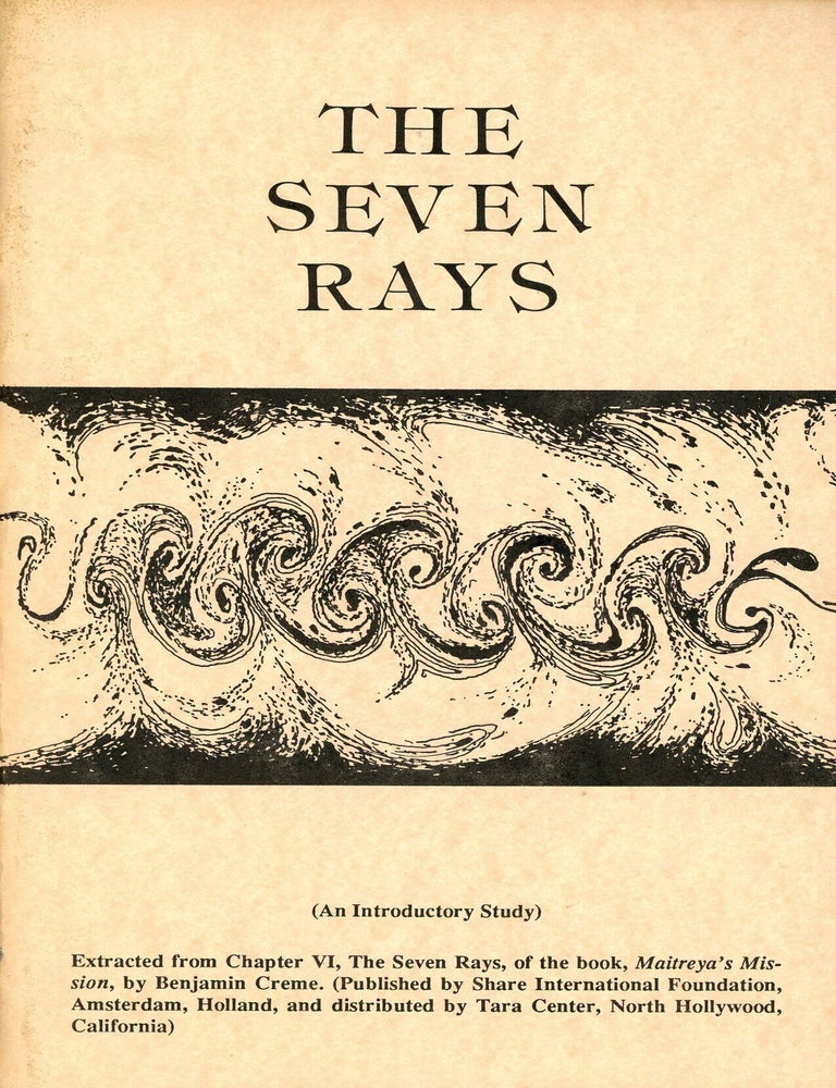 Item #9929 The Seven Rays. Benjamin CREME.