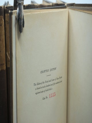 The Novels and Letters of Jane Austen [Twelve Volume Set of the Chawton Edition]