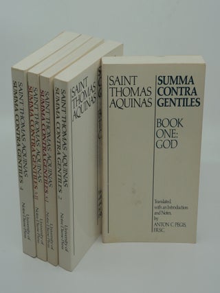 Item #9963 Summa Contra Gentiles [Five Volume Set]. Saint Thomas AQUINAS